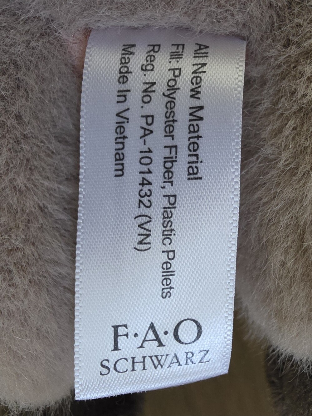 FAO Schwarz Adopt-A-Pets 15" Hippo Plush - Picture 14 of 16
